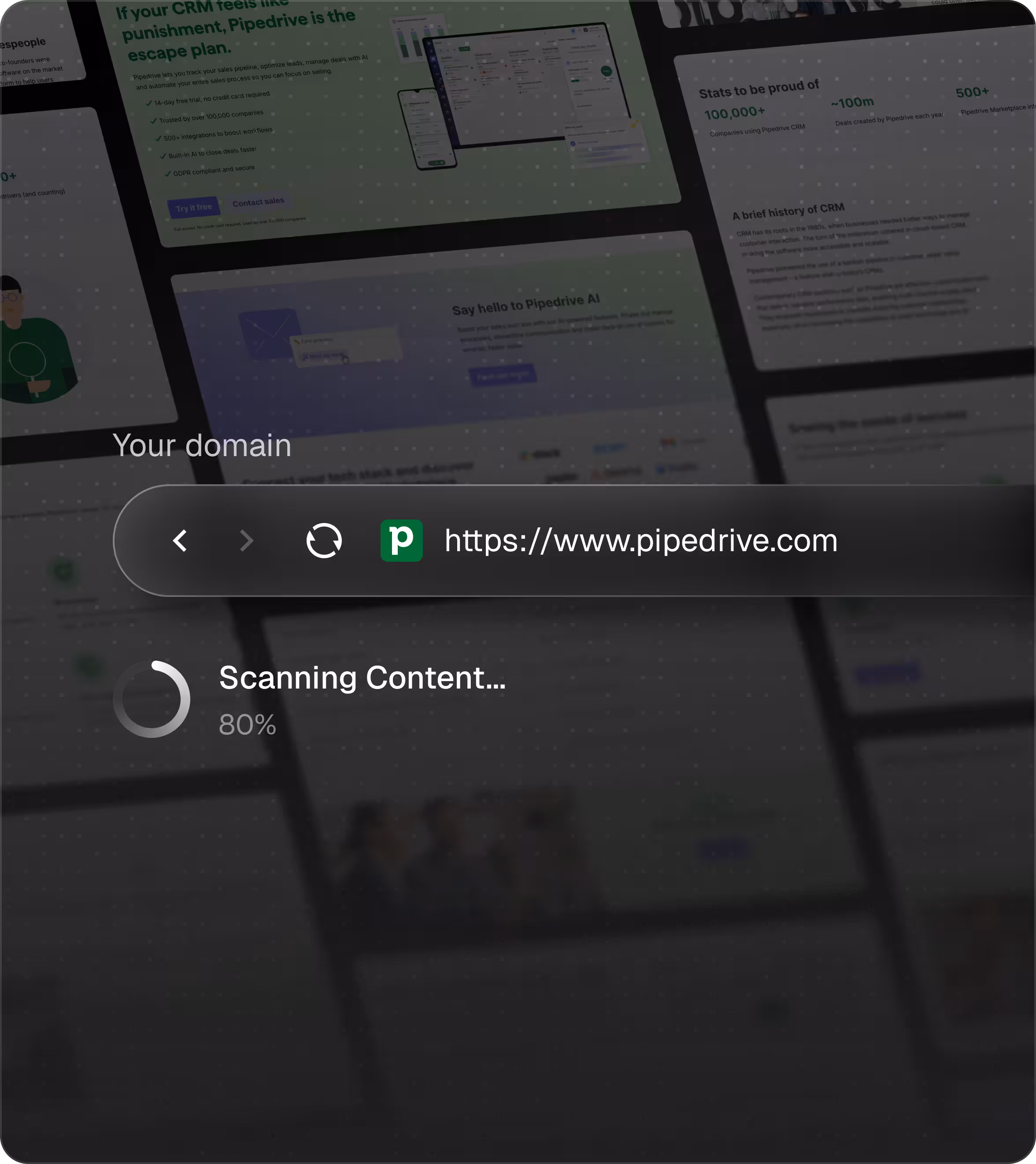 How it works step 1: Connect your website