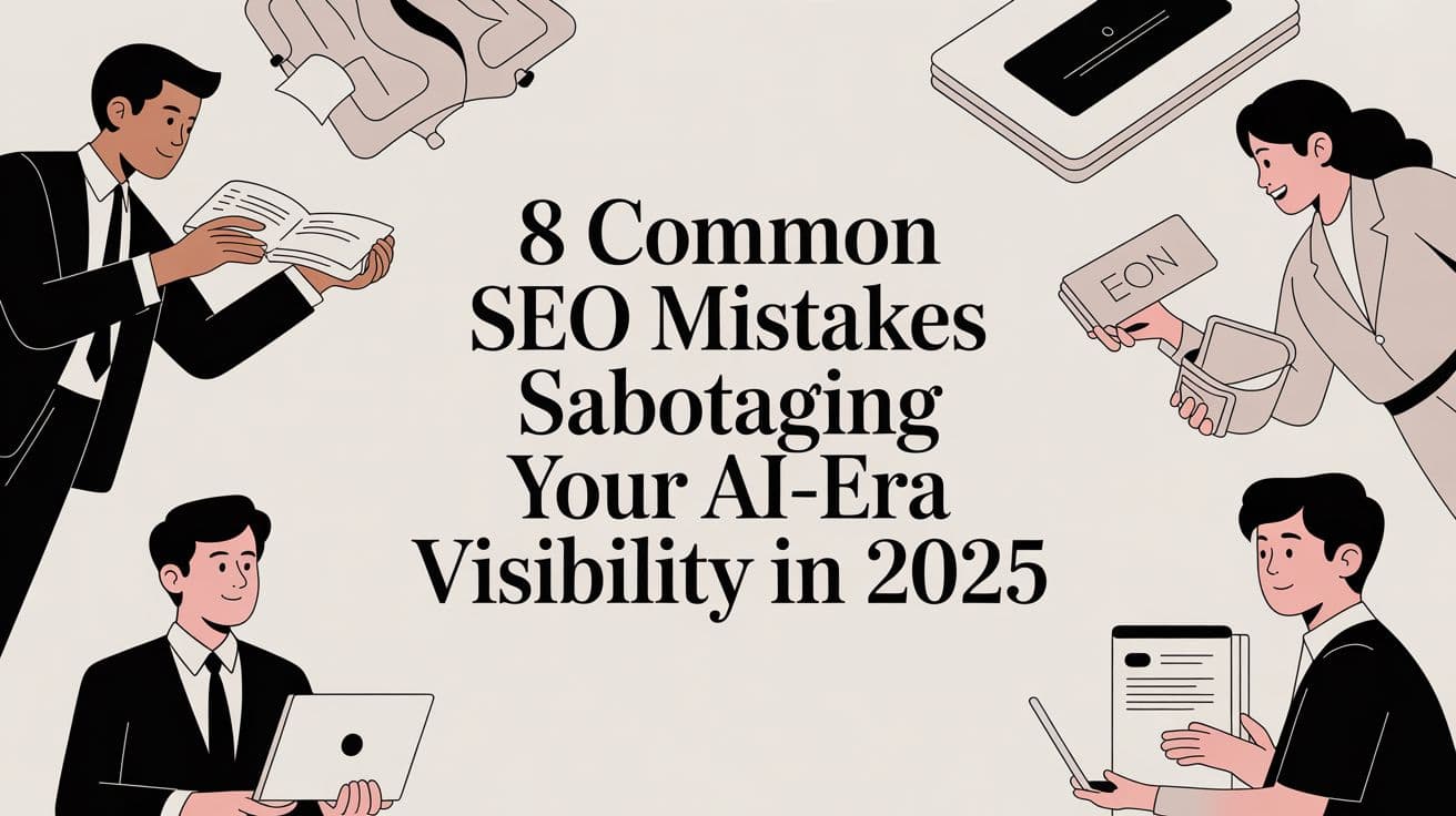 8 Common SEO Mistakes Sabotaging Your AI-Era Visibility in 2025