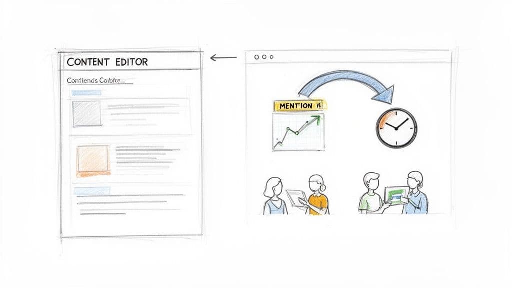 Generative engine optimisation for smbs content feedback
