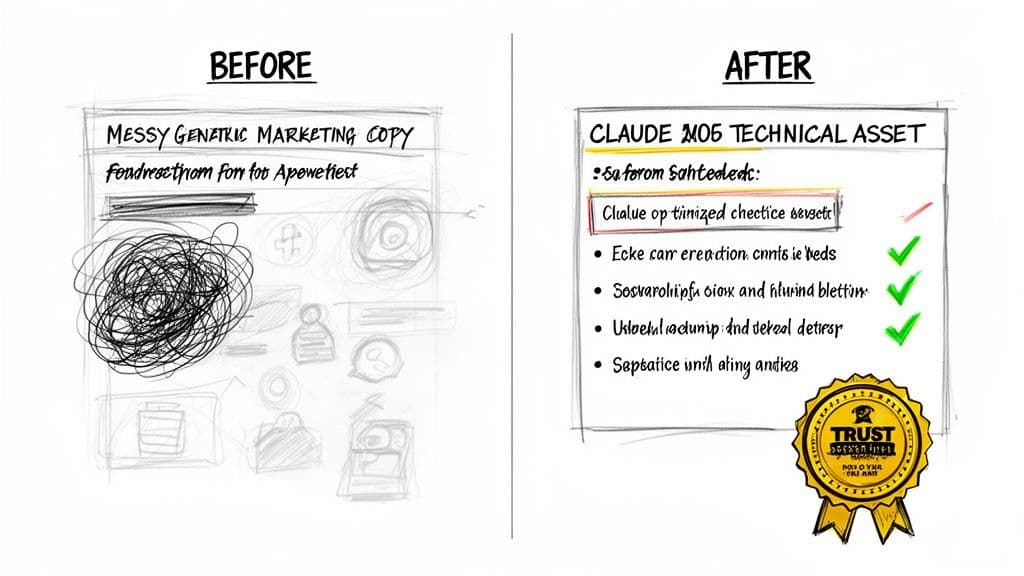 Claude engine optimisation content optimization