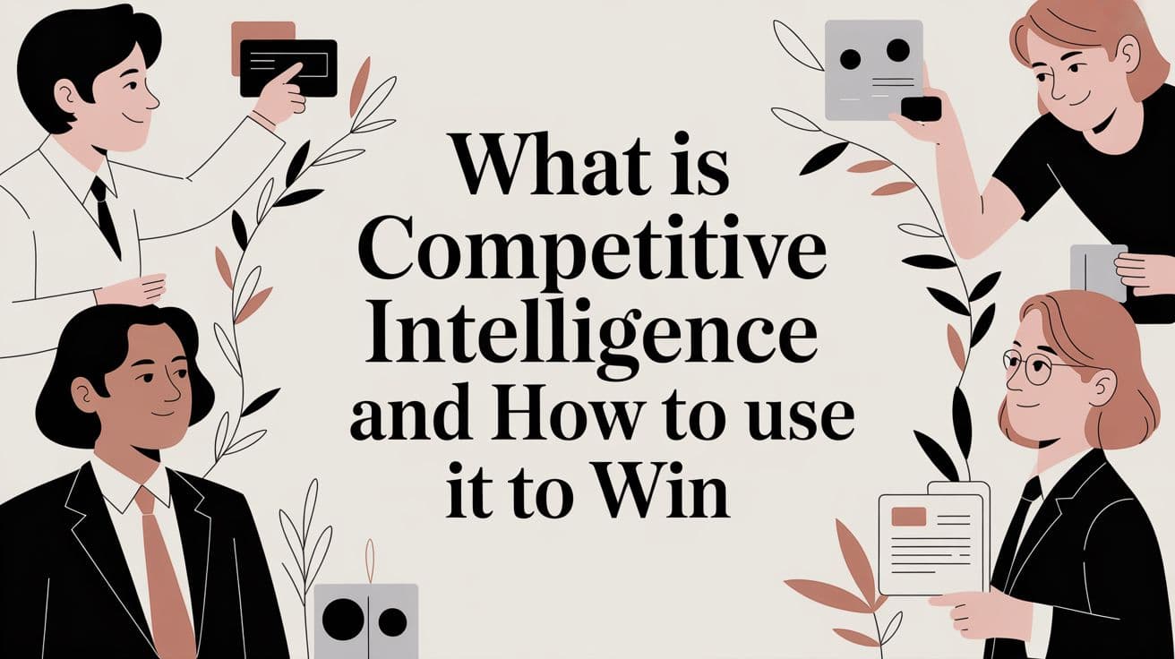 Cover image for What Is Competitive Intelligence and How to Use It to Win