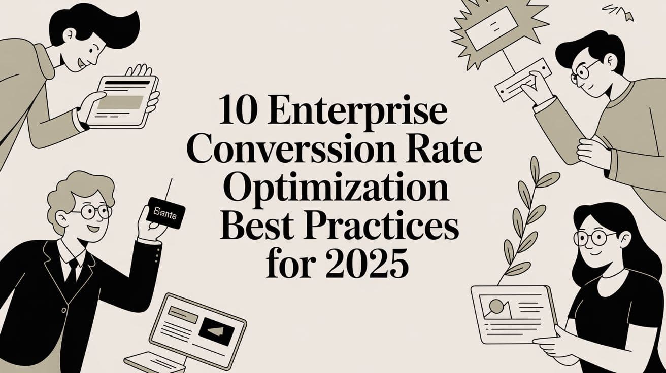 10 Enterprise Conversion Rate Optimization Best Practices for 2025