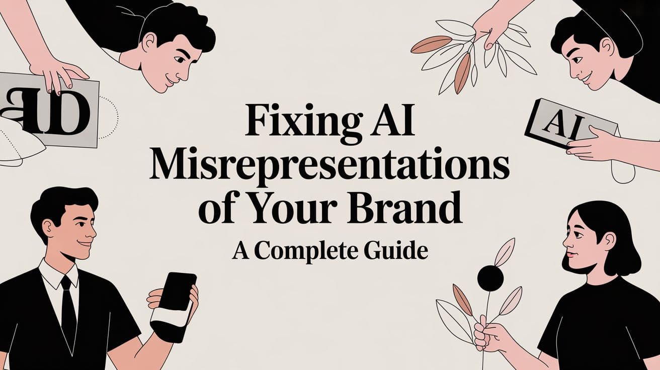 Cover image for Fixing AI Misrepresentations of Your Brand a Complete Guide