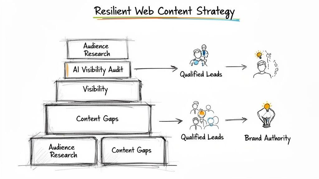 Web content creation content strategy