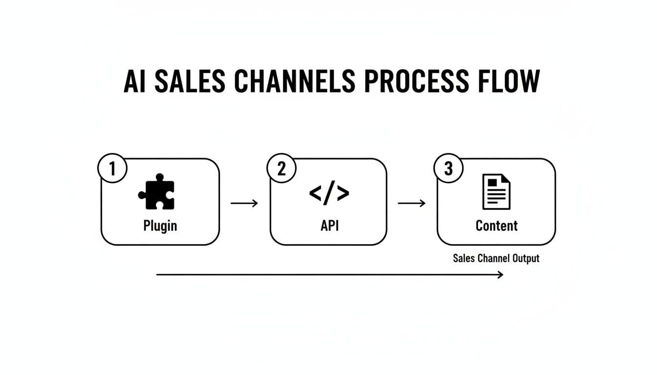 How to sell products on chatgpt ai sales flow