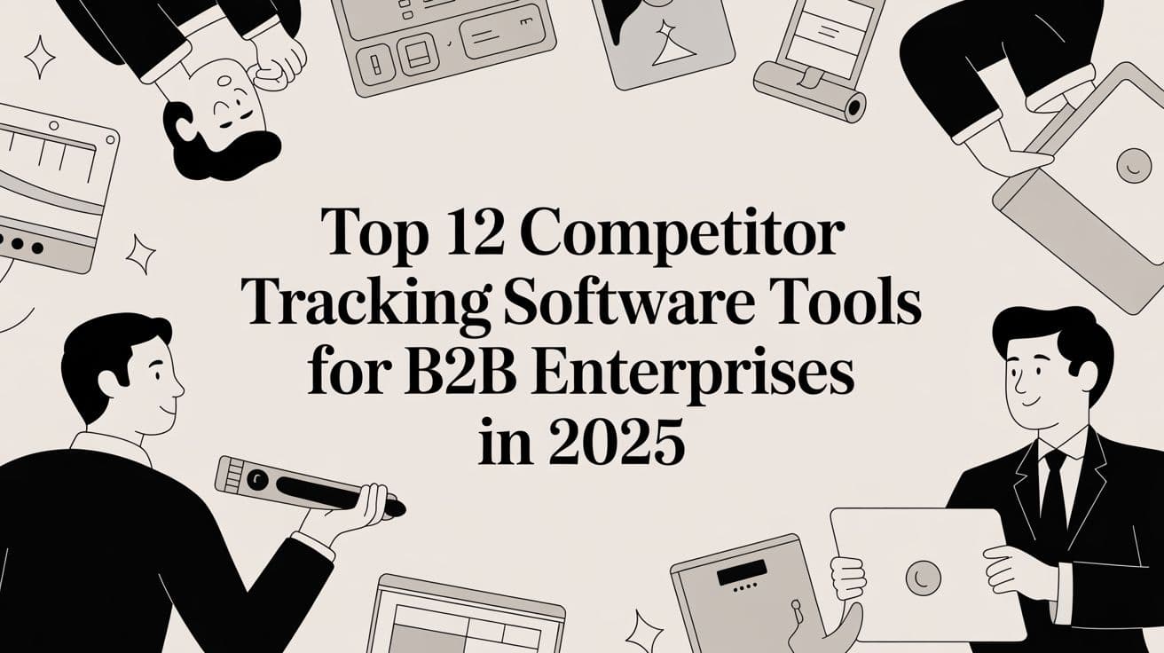 Top 12 Competitor Tracking Software Tools for B2B Enterprises in 2025
