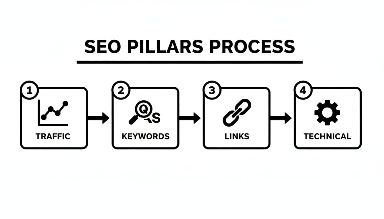What is an seo report seo pillars