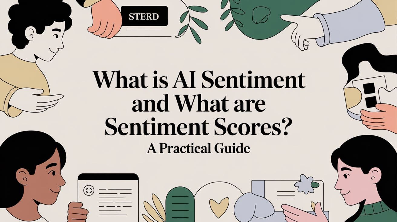 What is ai sentiment and what are sentiment scores? A Practical Guide
