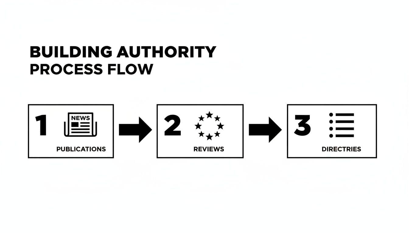 Ai visibility for accountants authority process
