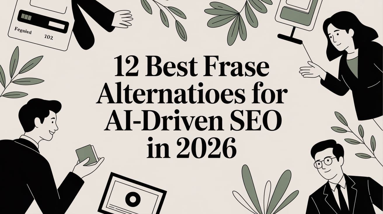 Cover image for 12 Best Frase Alternatives for AI-Driven SEO in 2026