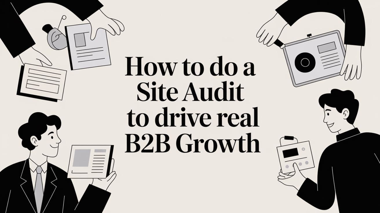 How to Do a Site Audit to Drive Real B2B Growth