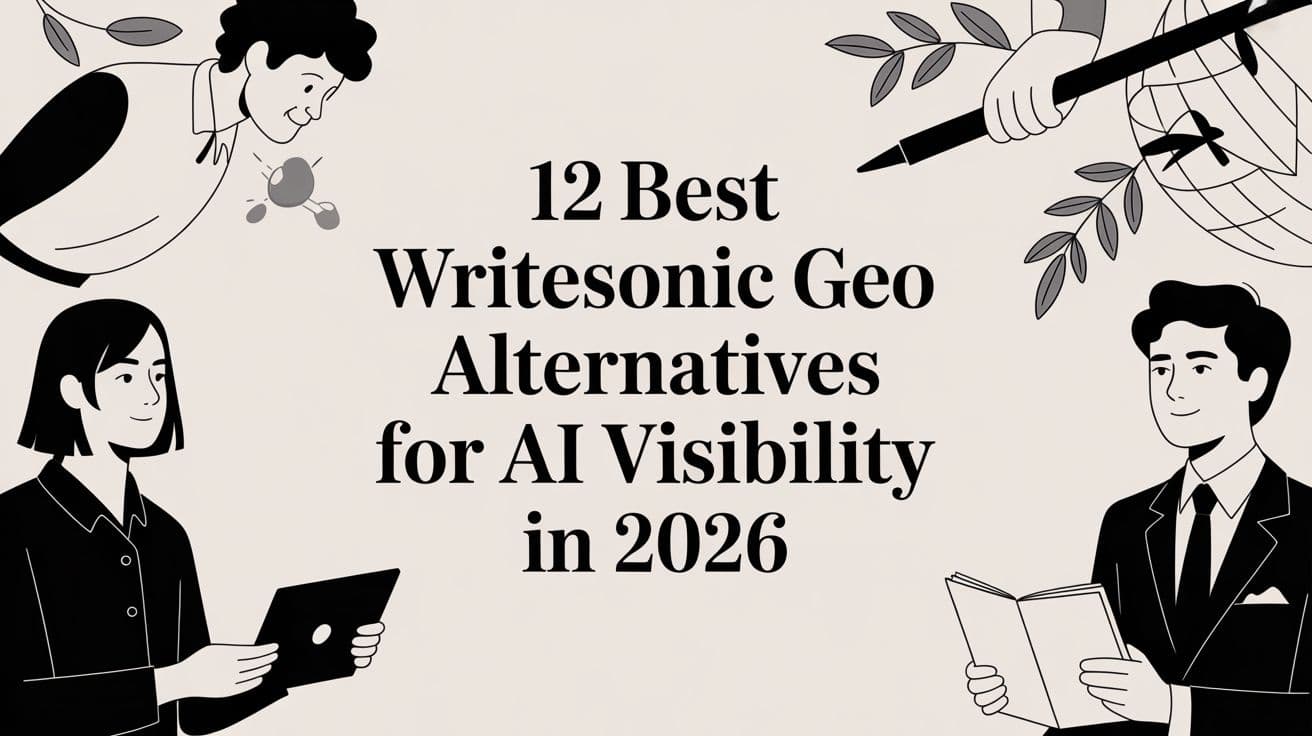 Cover image for 12 Best Writesonic GEO Alternatives for AI Visibility in 2026