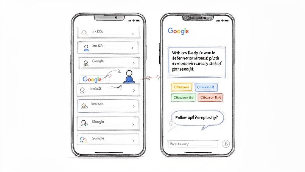 Perplexity vs google ai search