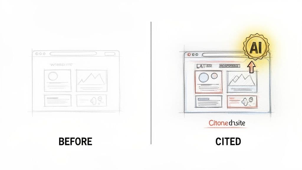 Google ai overview optimization ai website