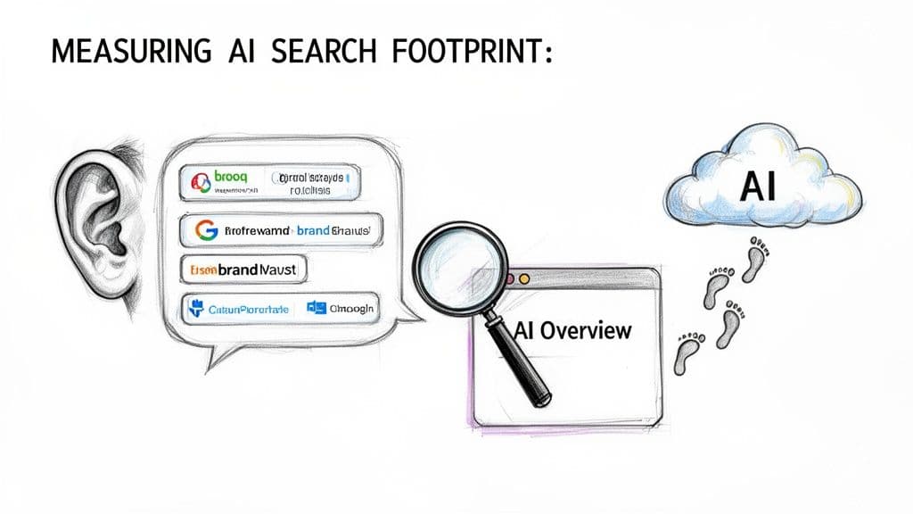 Search metrics seo visibility ai footprint