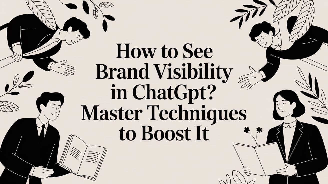 Cover image for How to see brand visibility in chatgpt?