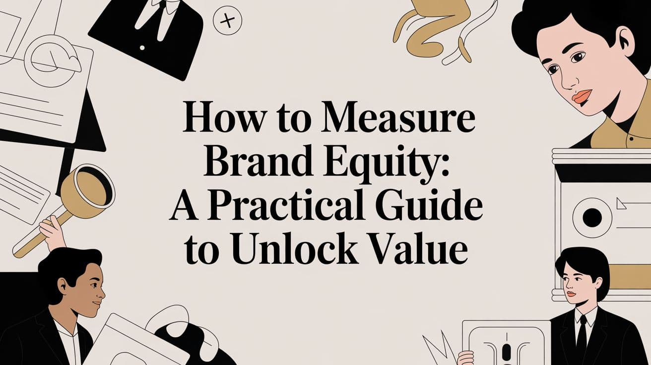 Cover image for How to measure brand equity: A Practical Guide to Unlock Value