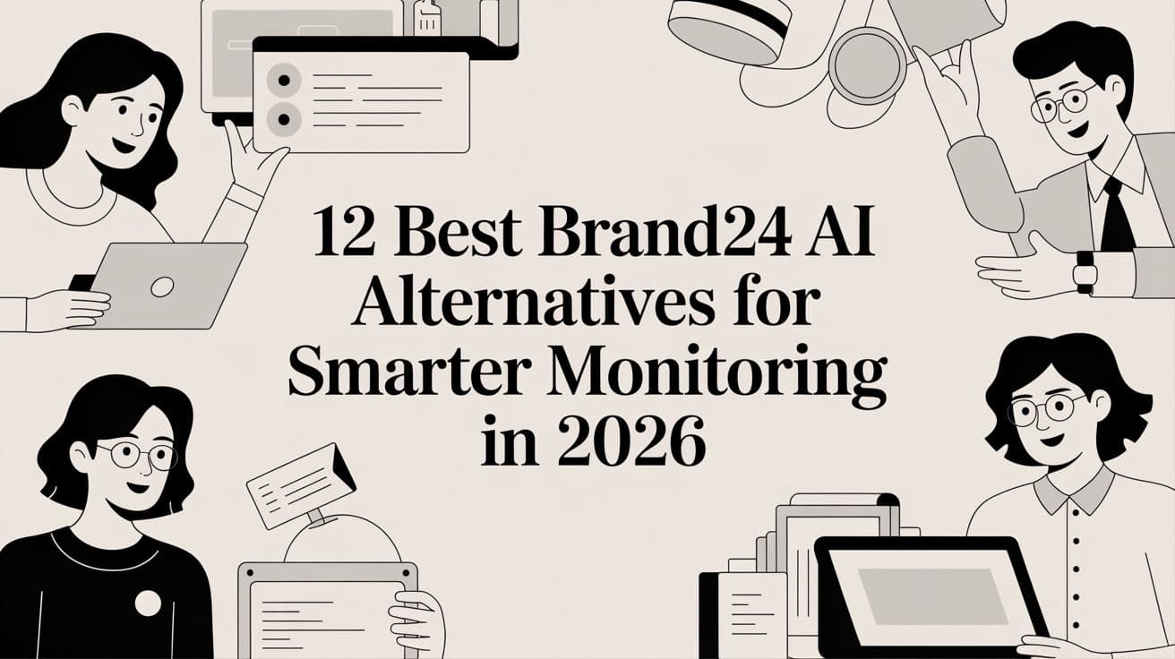 Cover image for 12 Best Brand24 AI Alternatives for Smarter Monitoring in 2026