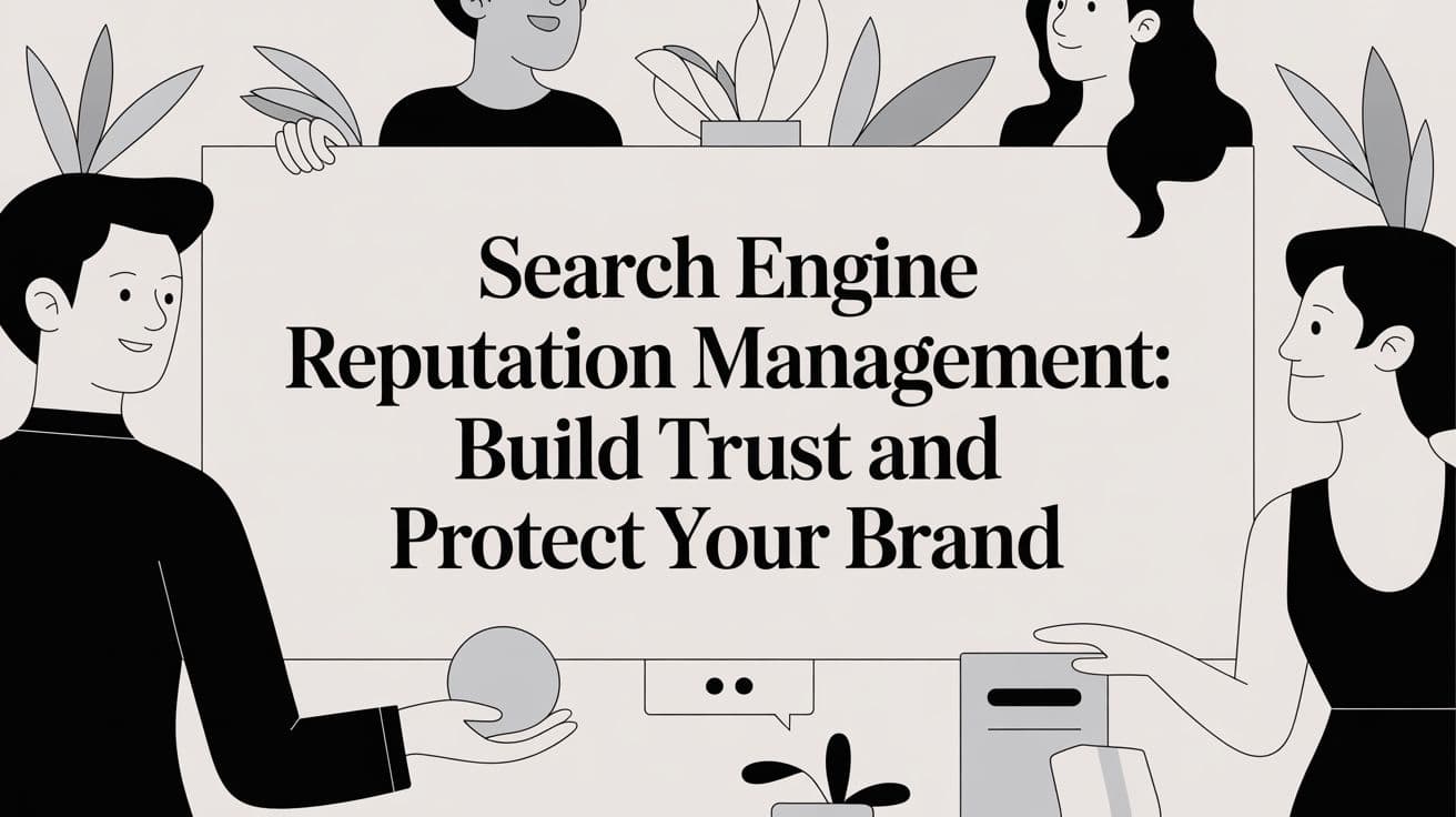 Search Engine Reputation Management: Build Trust and Protect Your Brand