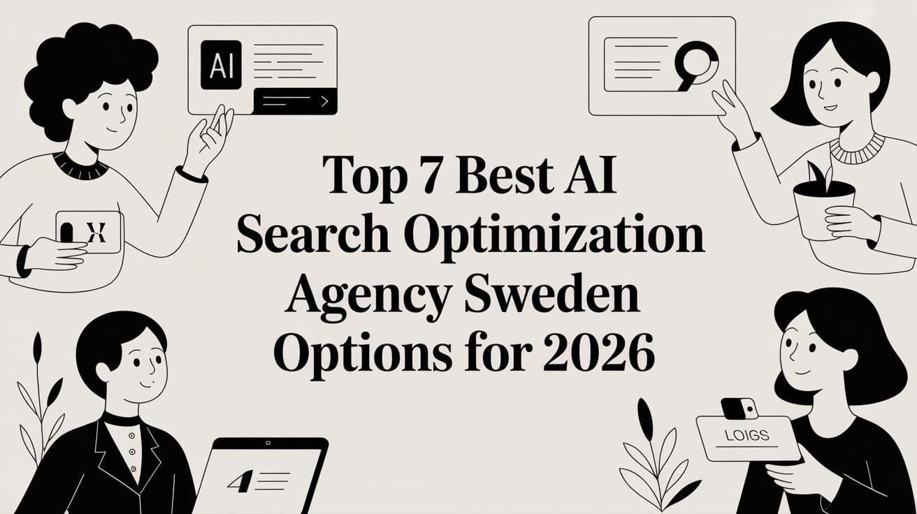 Cover image for Top 7 Best AI Search Optimization Agency Sweden Options for 2026