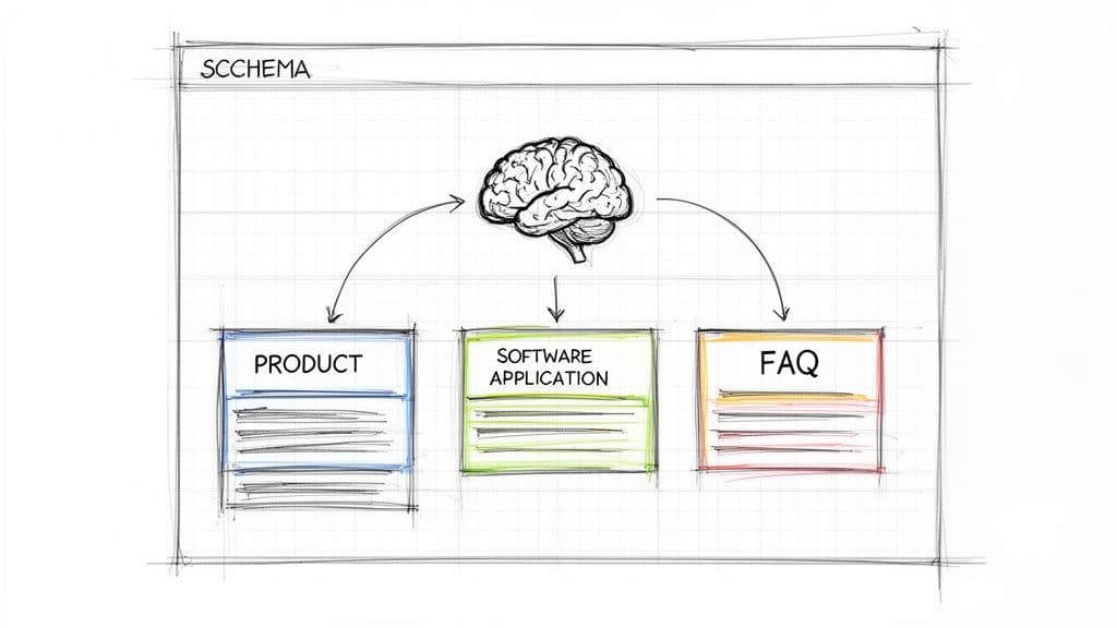 Ai visibility for b2b software ai schema