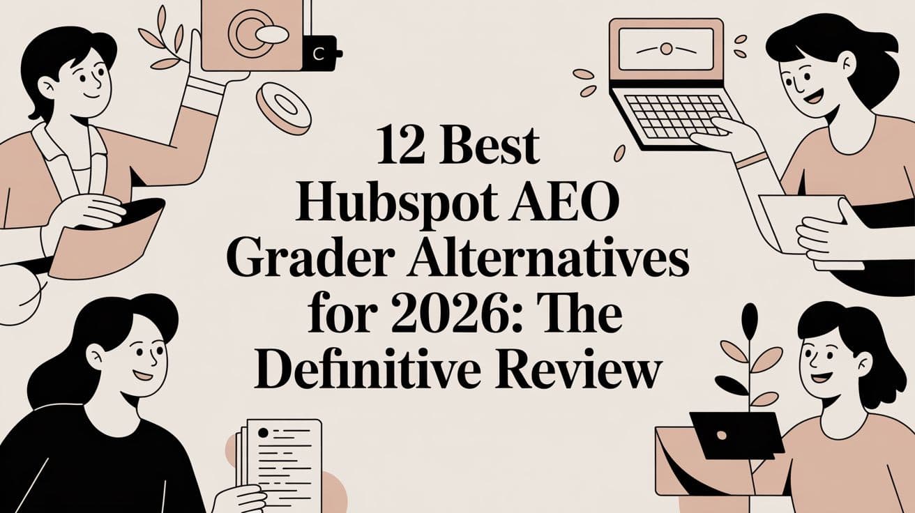 Cover image for 12 Best HubSpot AEO Grader Alternatives for 2026: The Definitive Review