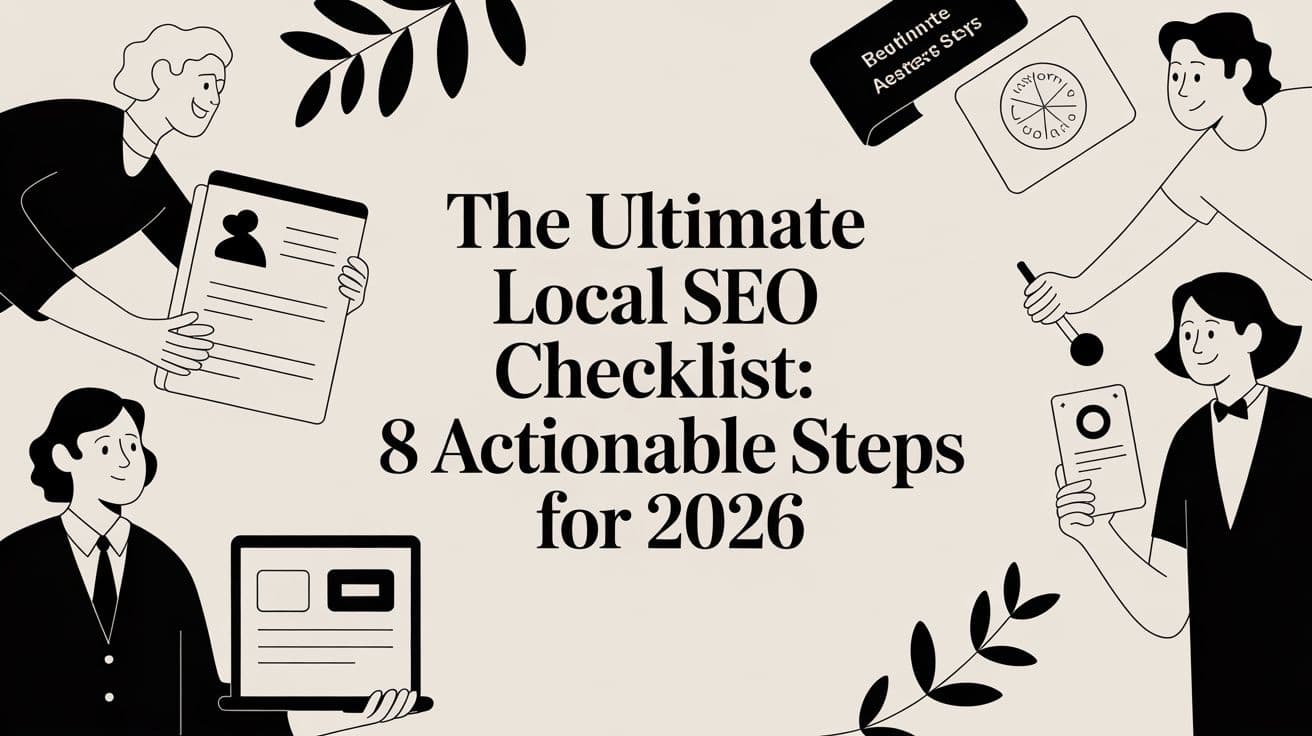 Cover image for The Ultimate Local SEO Checklist: 8 Actionable Steps for 2026