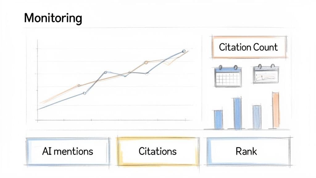 Site audit checklist monitoring dashboard
