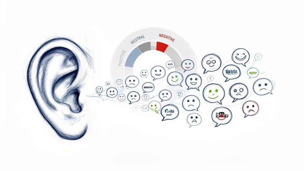 Brand sentiment analysis sentiment listening
