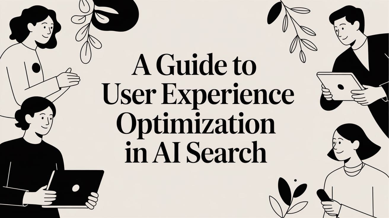 A Guide to User Experience Optimization in AI Search