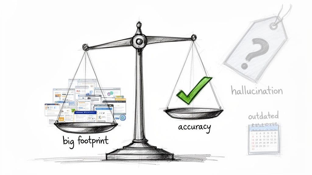 How chatgpt recommends products data trade offs