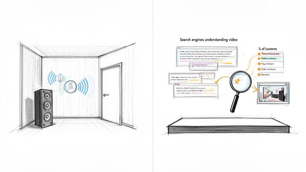What is video seo video analysis