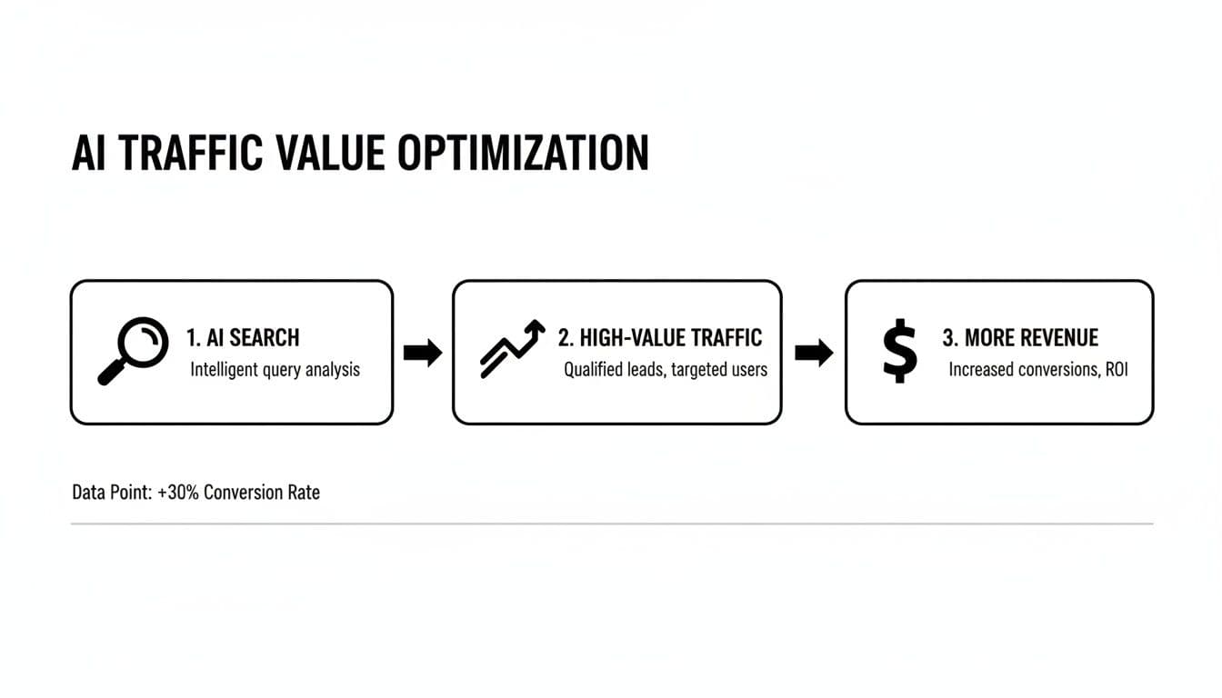 Ai search monitoring traffic optimization