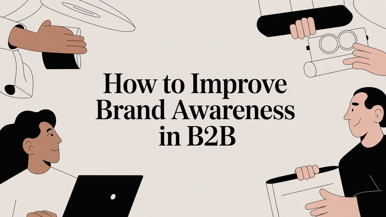 How to Improve Brand Awareness in B2B