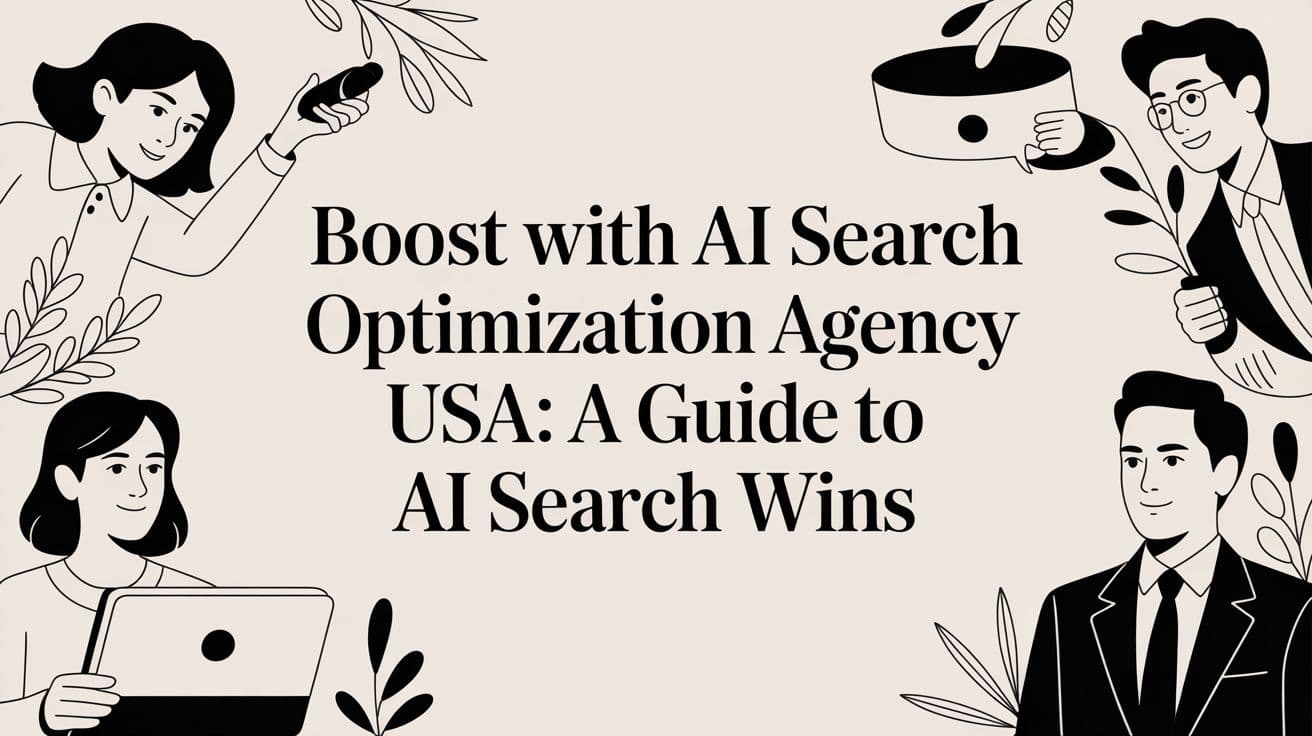 Cover image for Boost with ai search optimization agency usa: A Guide to AI Search Wins
