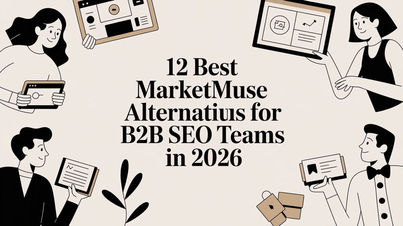 Cover image for 12 Best MarketMuse Alternatives for B2B SEO Teams in 2026
