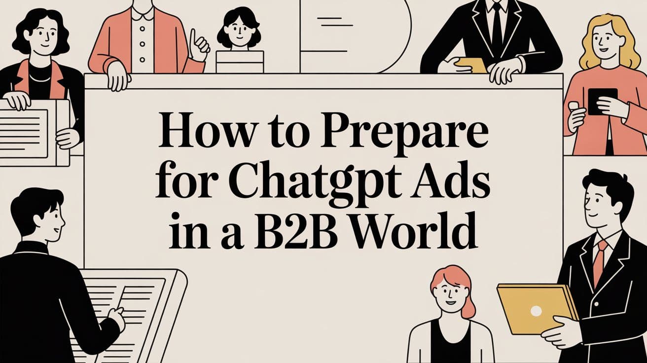 Cover image for How to Prepare for ChatGPT Ads in a B2B World