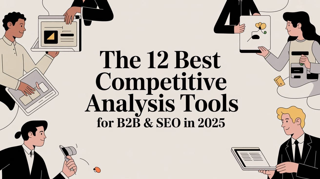 The 12 Best Competitive Analysis Tools for B2B & SEO in 2025