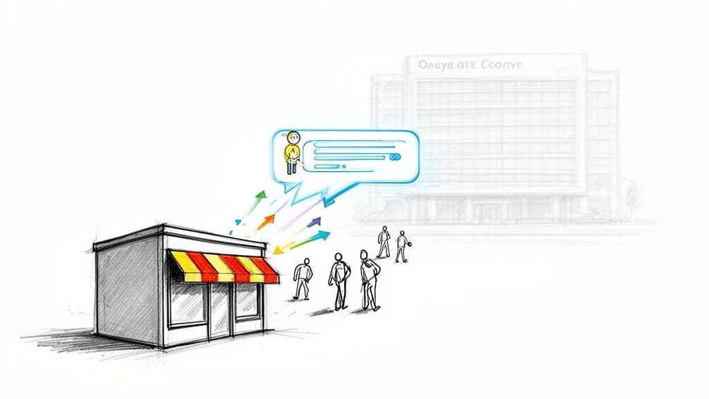 Generative engine optimisation for smbs customer feedback