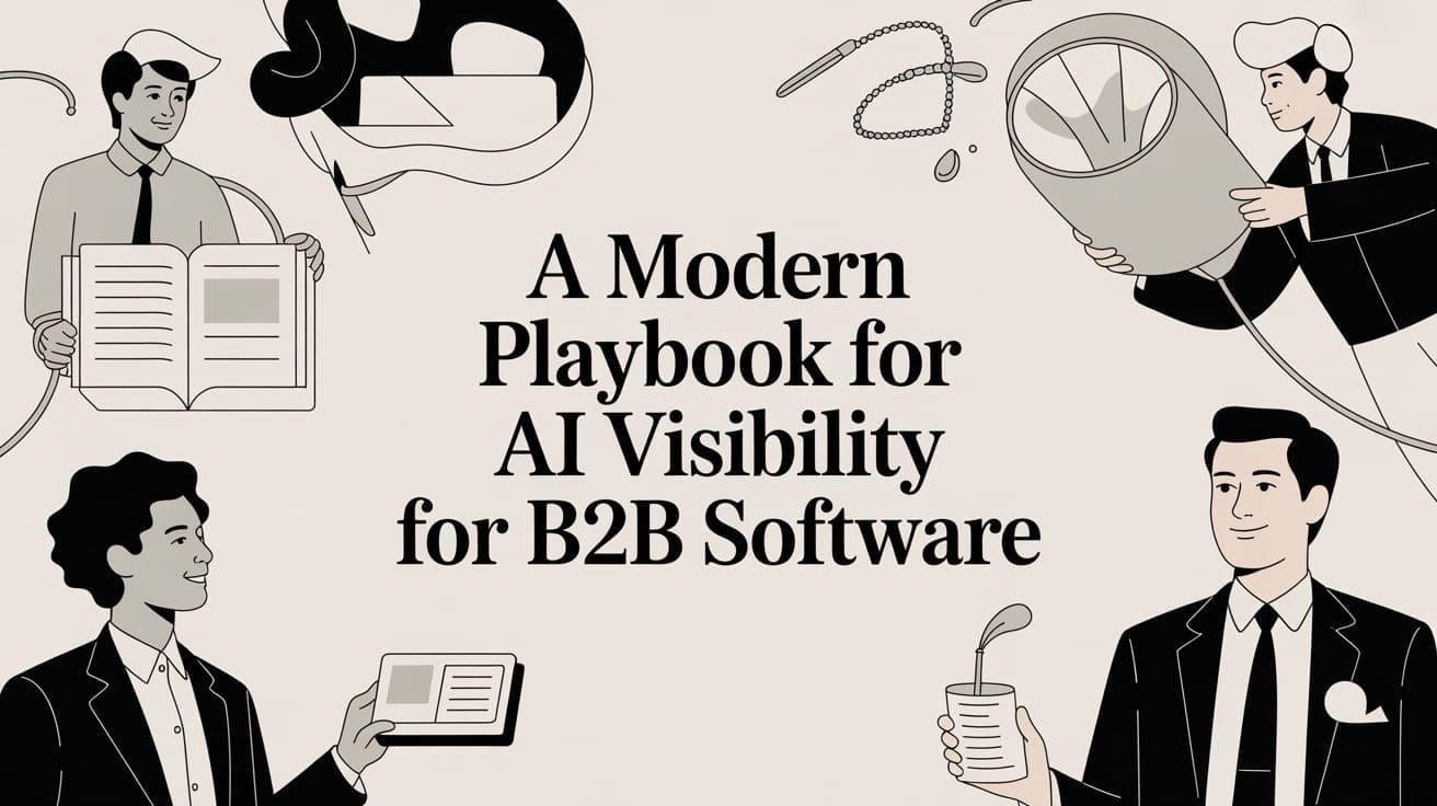 Cover image for A Modern Playbook for AI Visibility for B2B Software