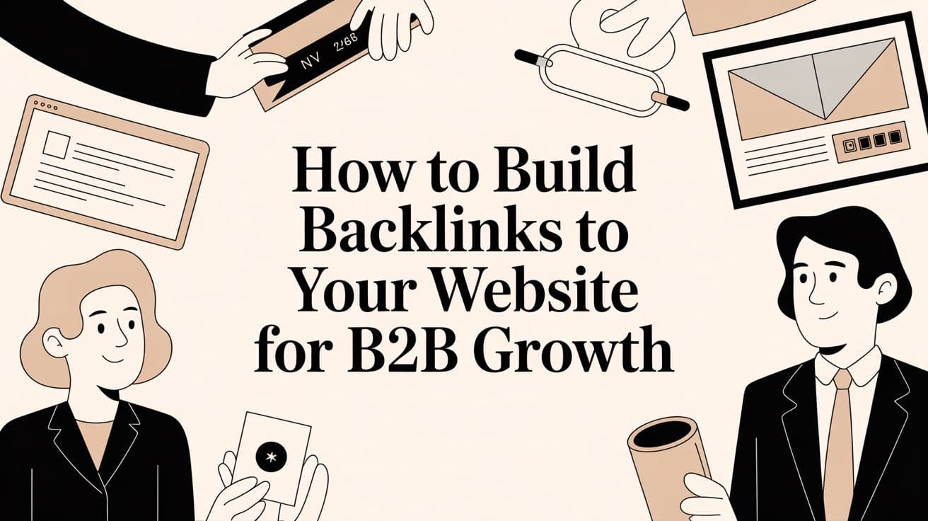 How to Build Backlinks to Your Website for B2B Growth