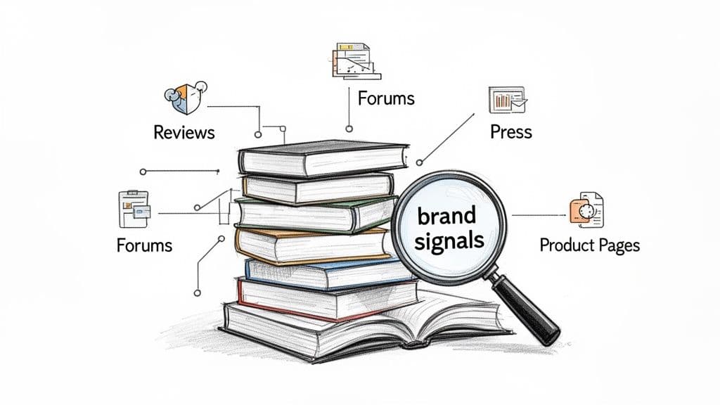 How chatgpt recommends products brand signals