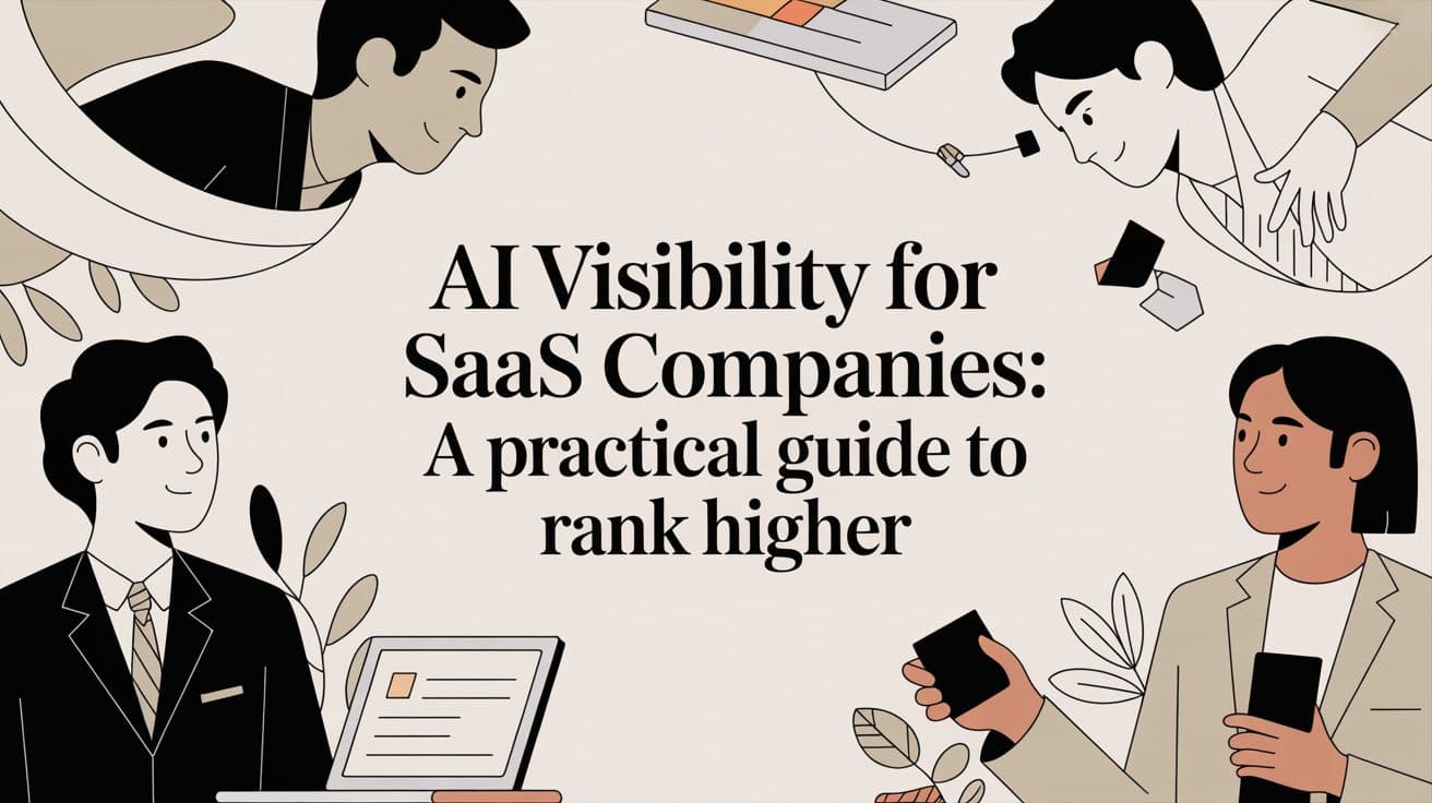 Cover image for AI Visibility for SaaS Companies A Practical Guide to Rank Higher