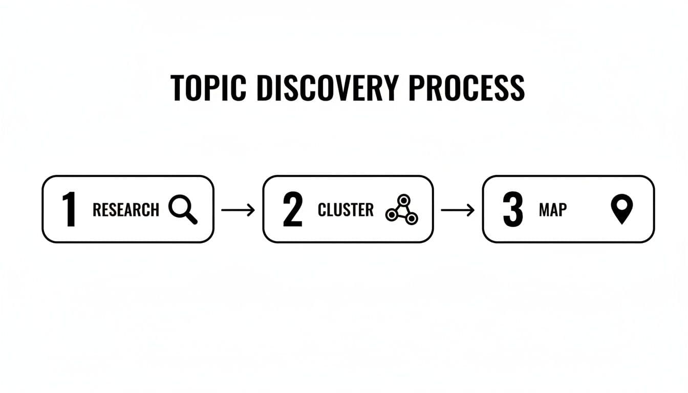 Web content creation topic discovery