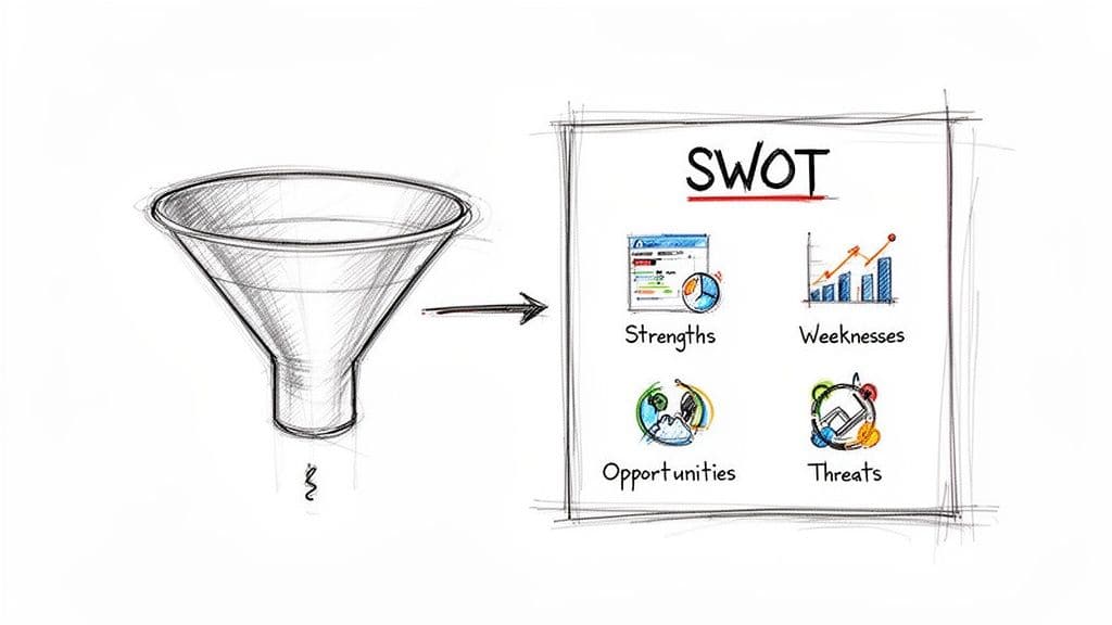 Seo competitor report swot analysis