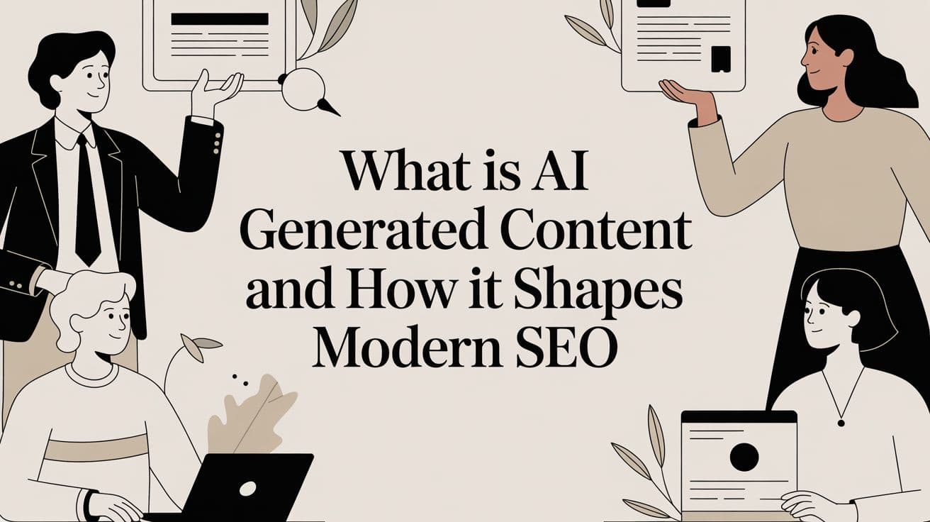 What Is AI Generated Content and How It Shapes Modern SEO