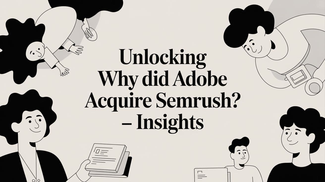 Unlocking why did adobe acquire semrush? - insights