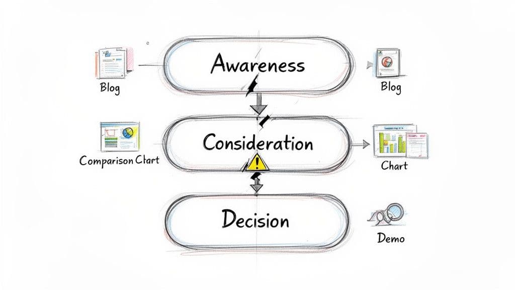 Ai visibility for saas companies marketing funnel