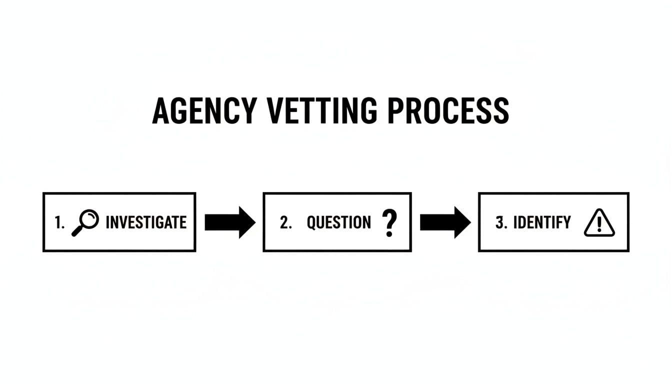 Ai search optimization agency london vetting process