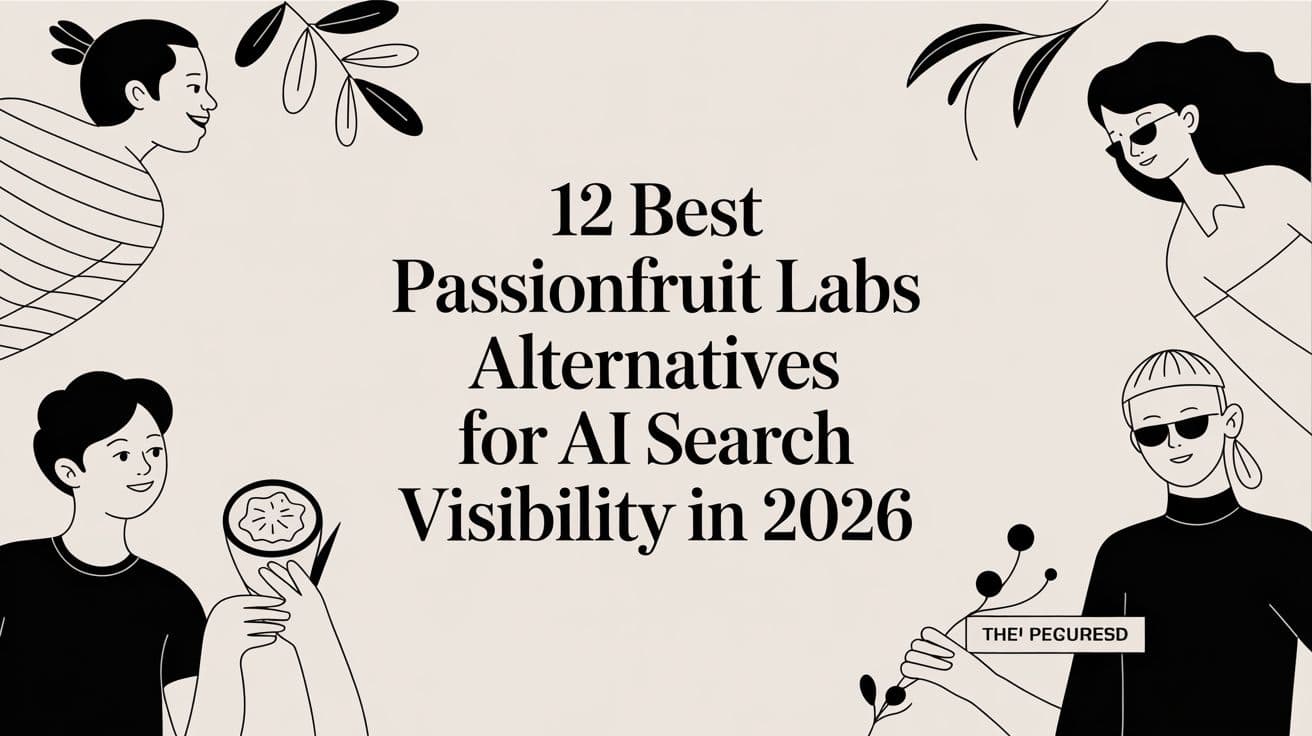Cover image for 12 Best Passionfruit Labs Alternatives for AI Search Visibility in 2026